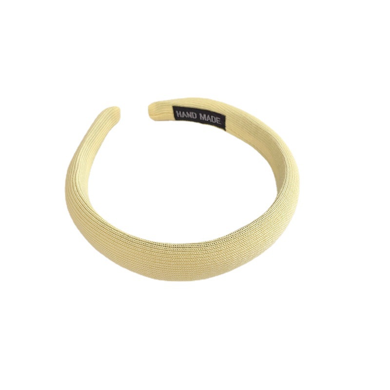 Băng đô cài tóc họa tiết kẻ sọc đơn giản phong cách Hàn Quốc thời trang cho nữ