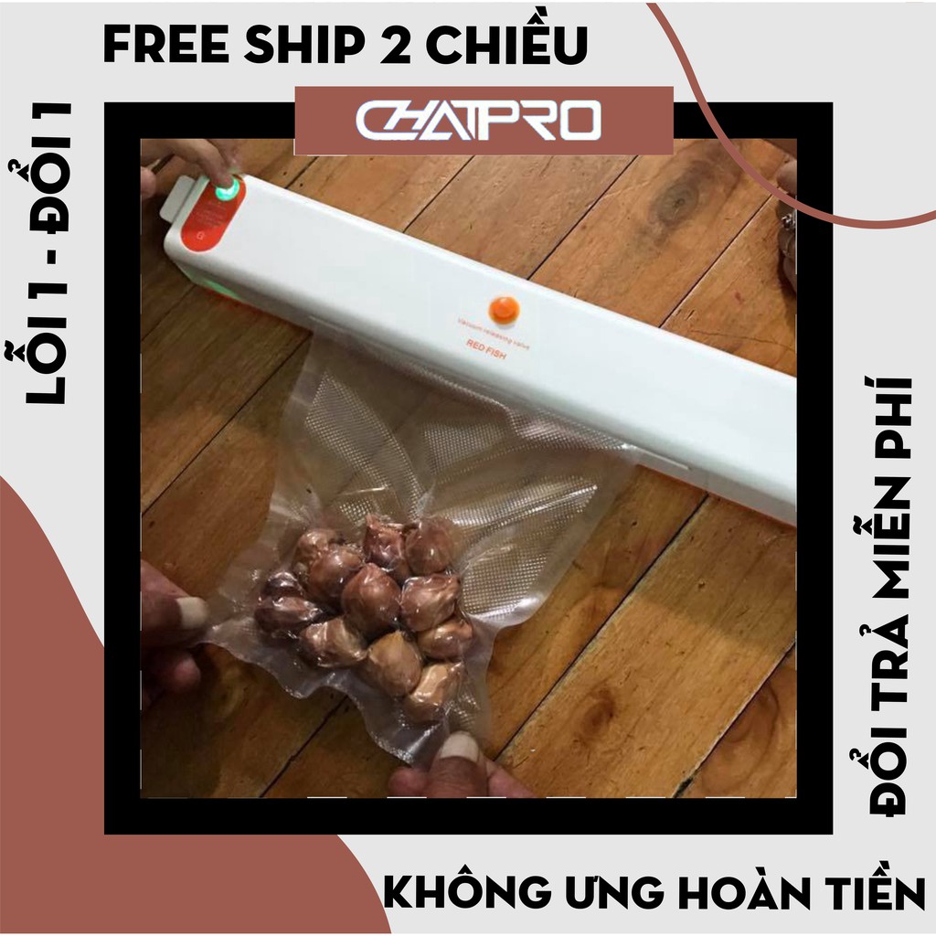 máy hút chân không Fresh Pack Pro, máy hút chân không kiêm hàn miệng túi thực phẩm cao cấp