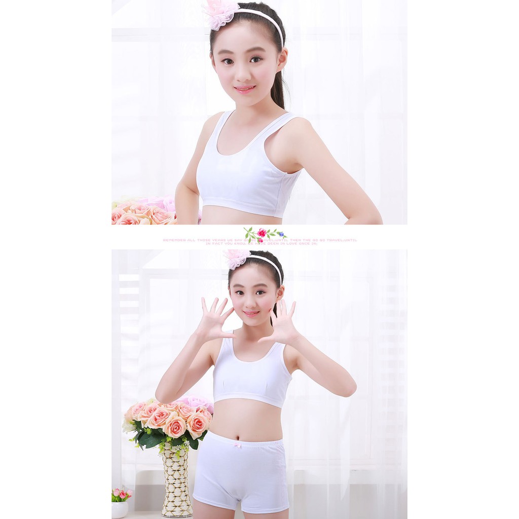 Áo lót học sinh cấp 2 chất cotton siêu đẹp