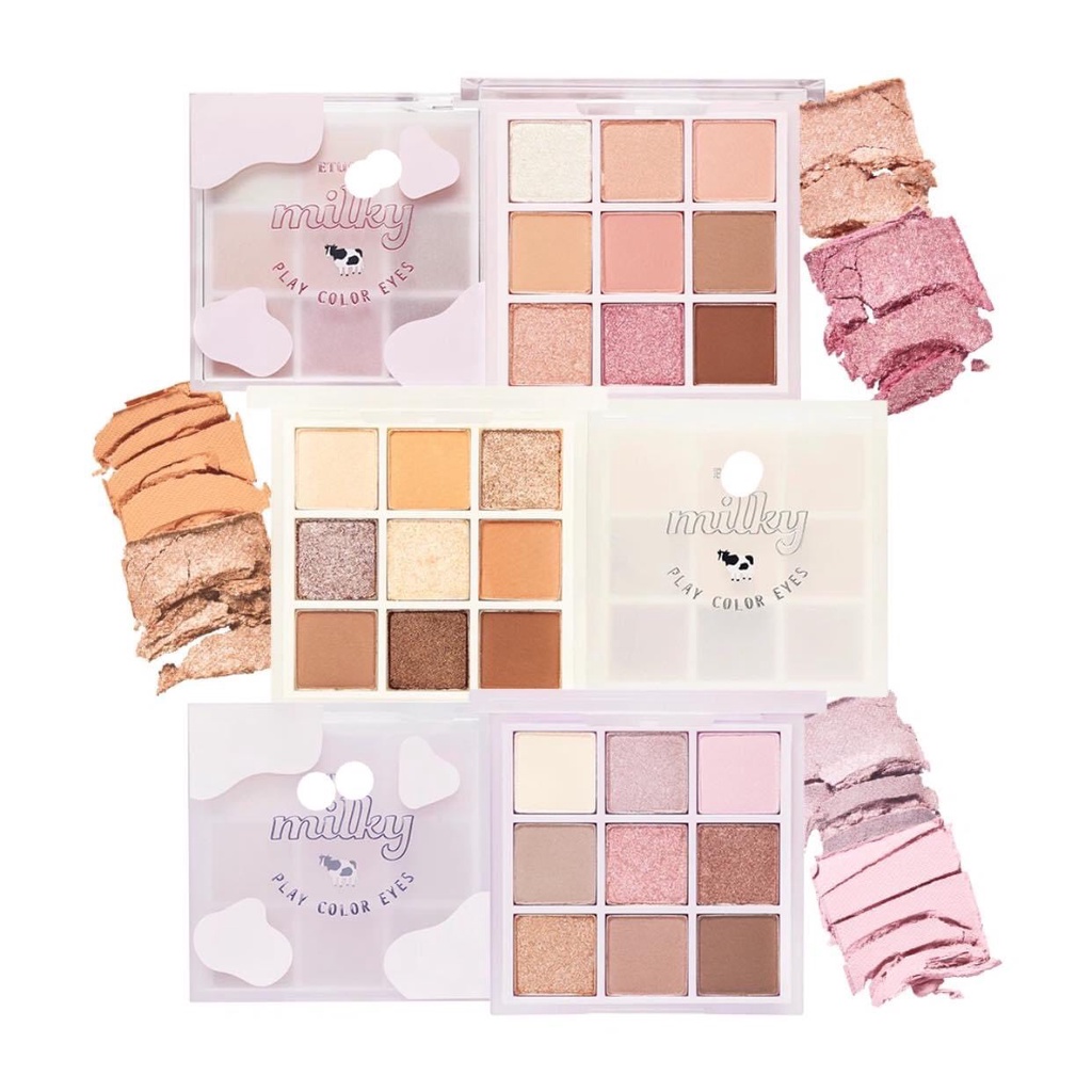 Phấn mắt Etude House Play Color Eyes Milky New Year (9 ô phiên bản giới hạn)