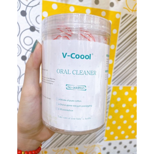 Tưa lưỡi dạng que Vcoool hộp 30 que