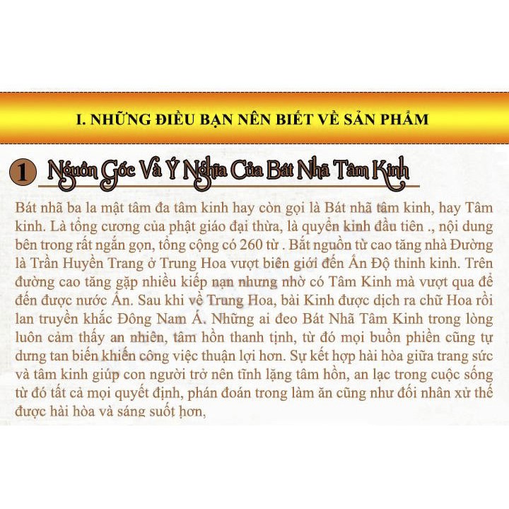 Kiềng tay nam Bát Nhã Tâm Kinh