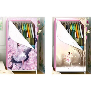 Tủ vải 3d 1 buồng 2 ngăn