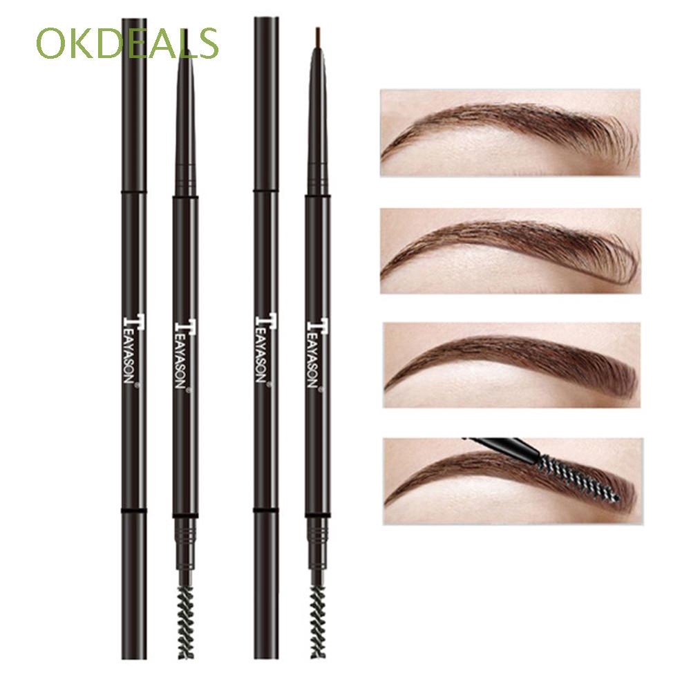 Bút chì kẻ chân mày hai đầu kích thước 1.5mm