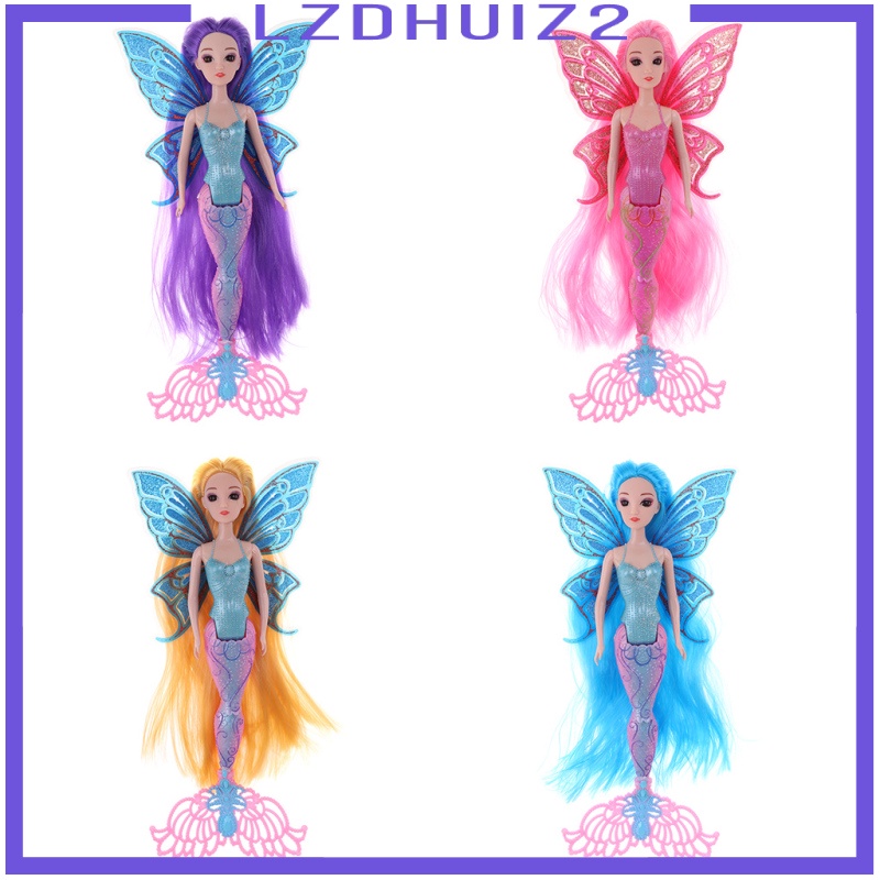 Búp Bê Nàng Tiên Cá 30cm Phong Cách Cổ Điển Dùng Trang Trí Nhà Cửa #C