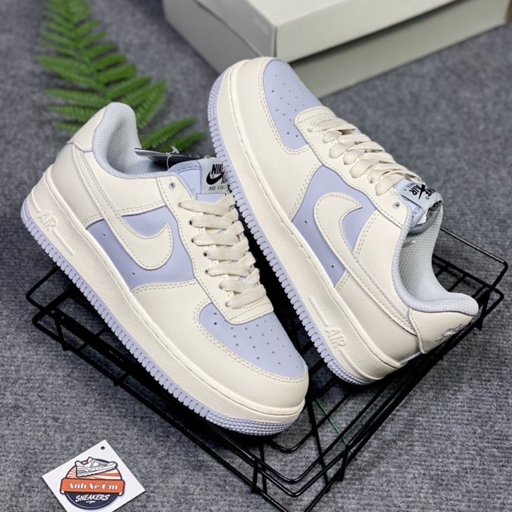 Giày_Nike Trắng AF1 Nam Nữ, Giày_Nike Air Force 1 Trắng Cao Cấp Full Size Nam Nữ Đi Học Hot Trend Full Bill Box