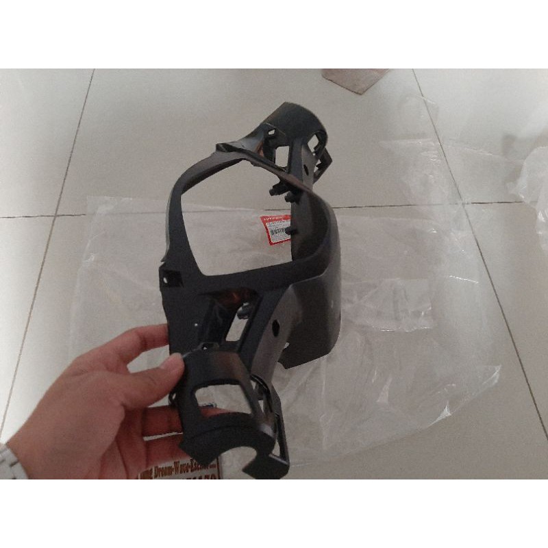 Bộ 3 ốp nhựa võ đầu đèn xe WAVE S110, RSX zin honda