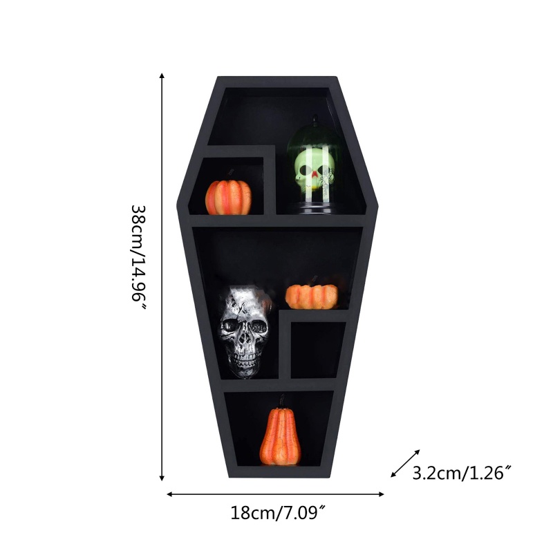 Giá Đỡ Bàn Chải Đánh Răng Kiêm Cốc Đánh Răng Đa Năng Phong Cách Gothic Halloween
