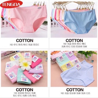 Combo 10 quần chip cotton nữ