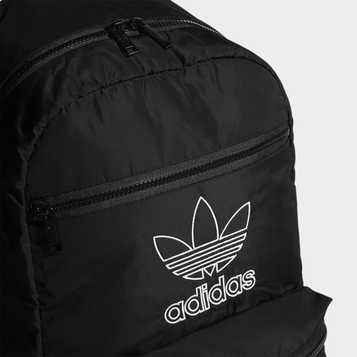 Balo Adidas National 3-Stripes Backpack Black