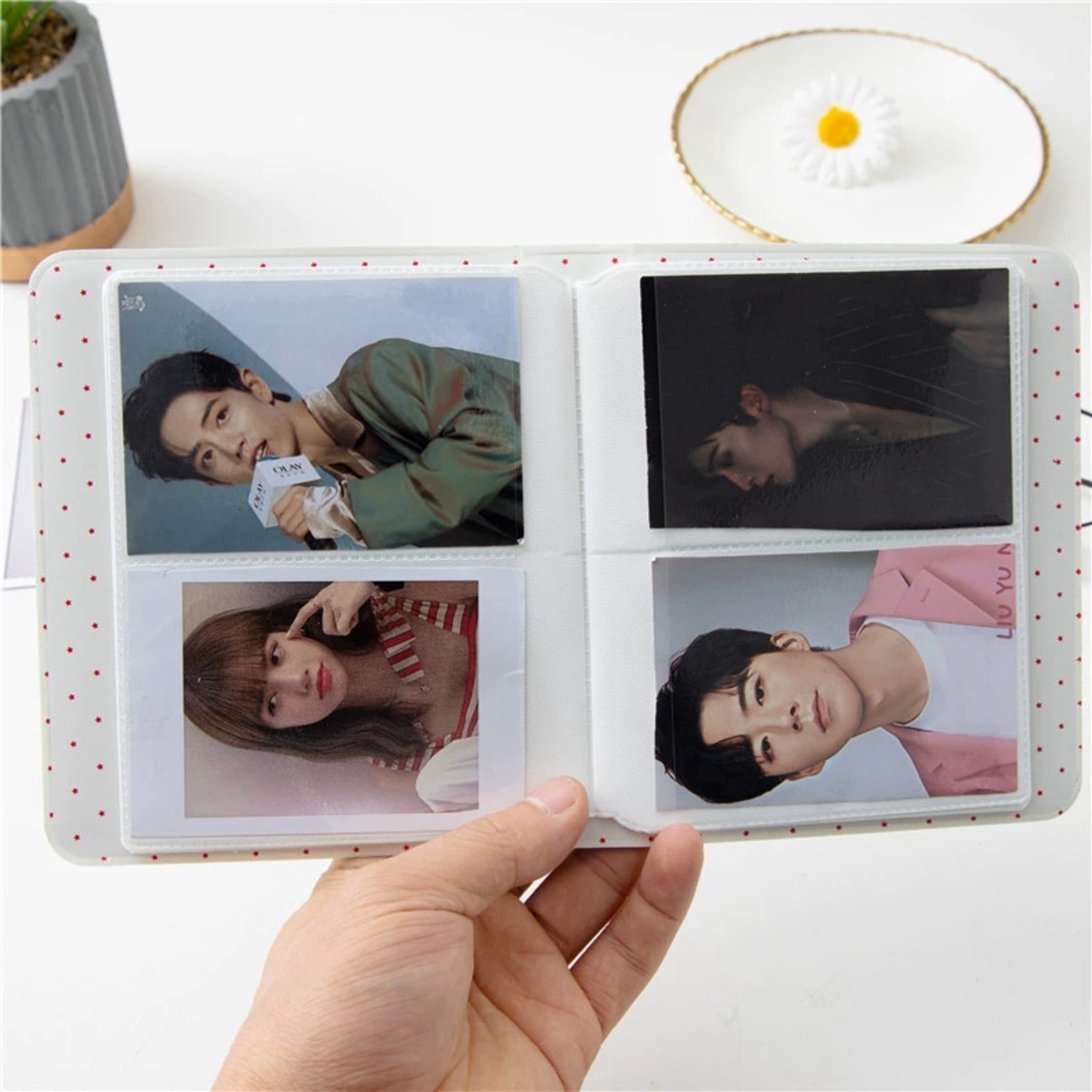 Album đưng hình 65 ảnh 6x9 cm nhiều mẫu da PU không thấm nước