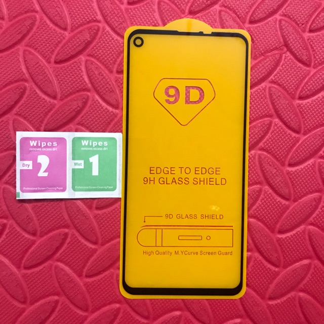 Cường Lực 9D Cho Samsung Galaxy A8s, Full Keo Thế Hệ Mới