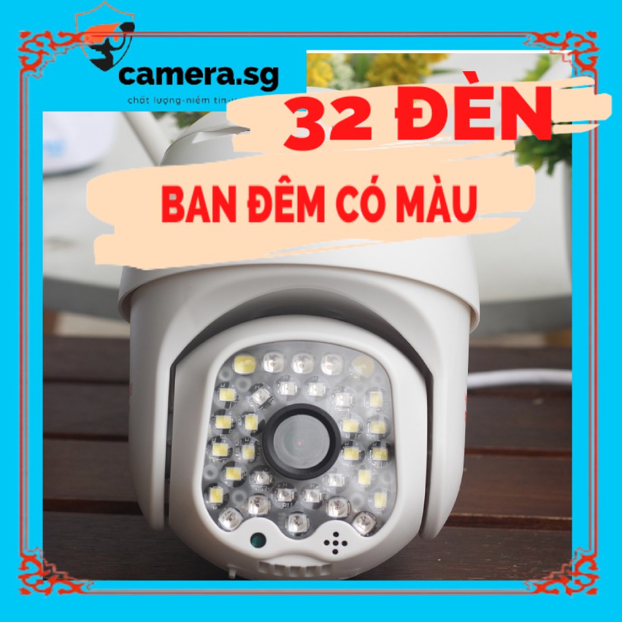 [ngoài trời xoay 36 đèn] Camera yoosee ngoài trời xoay độ chuẩn 5.0mpx,🌟free ship🌟 phần mềm yoosee tiếng việt 23 ĐÈN