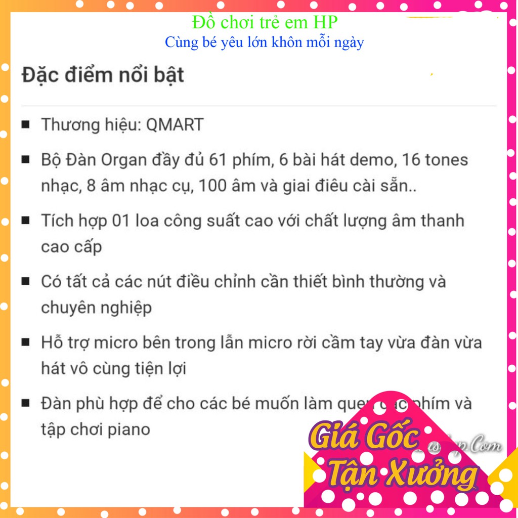 [ Loại Cao Cấp] ĐÀN PIANO ĐIỆN TỬ 61 PHÍM ĐÀN PIANO CHO NGƯỜI MỚI HỌC ĐÀN