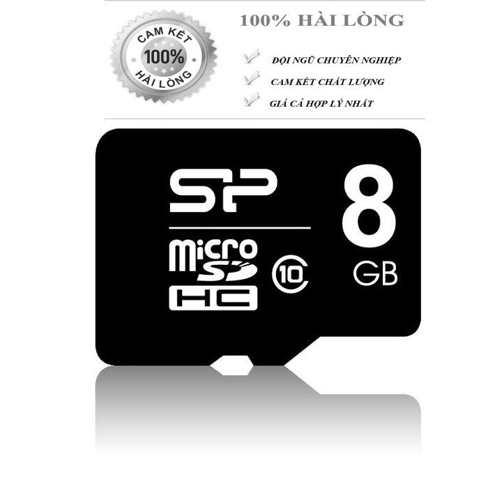 [Sale Off] Thẻ Nhớ 8GB - Tốc Độ Truyền Dữ Liệu Cực Nhanh | BigBuy360 - bigbuy360.vn