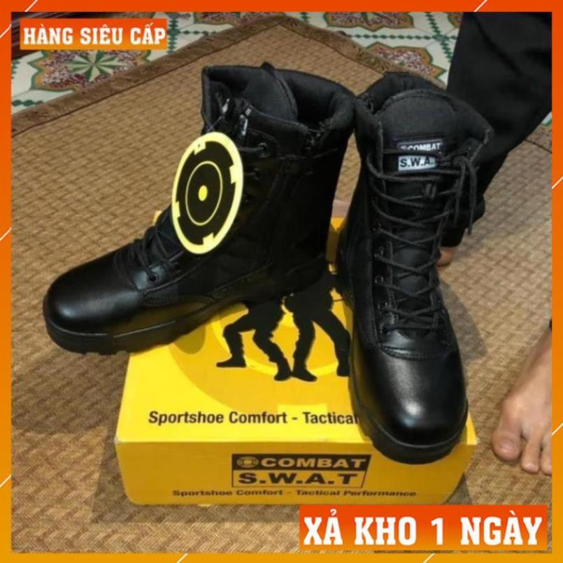 [FreeShip – Xả Kho 1 Ngày] Giày Quân Đội Lính Mỹ Giá Rẻ - Giày Boot Nam Chiến Thuật