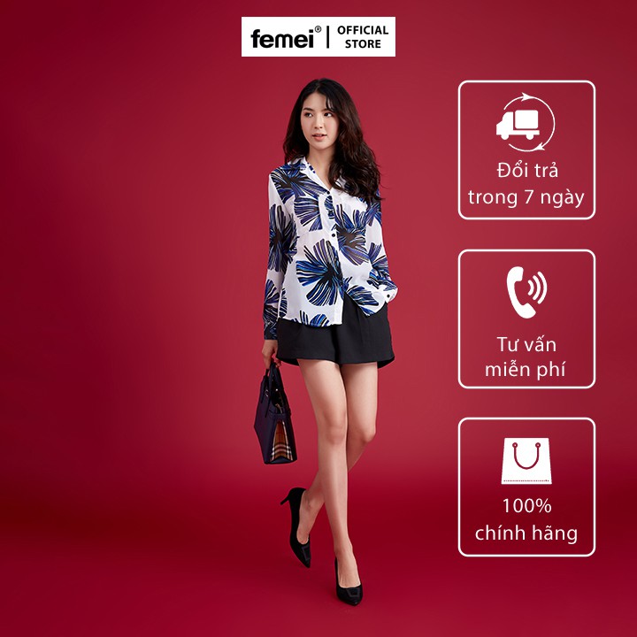 FEMEI - Set Áo sơ mi quần short FSSM010