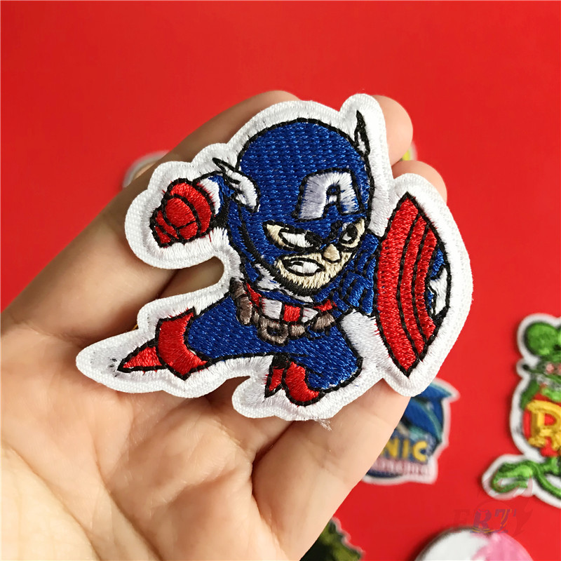 Miếng Dán Ủi Quần Áo Hình Nhân Vật Hoạt Hình Nhiều Kiểu Cá Tính