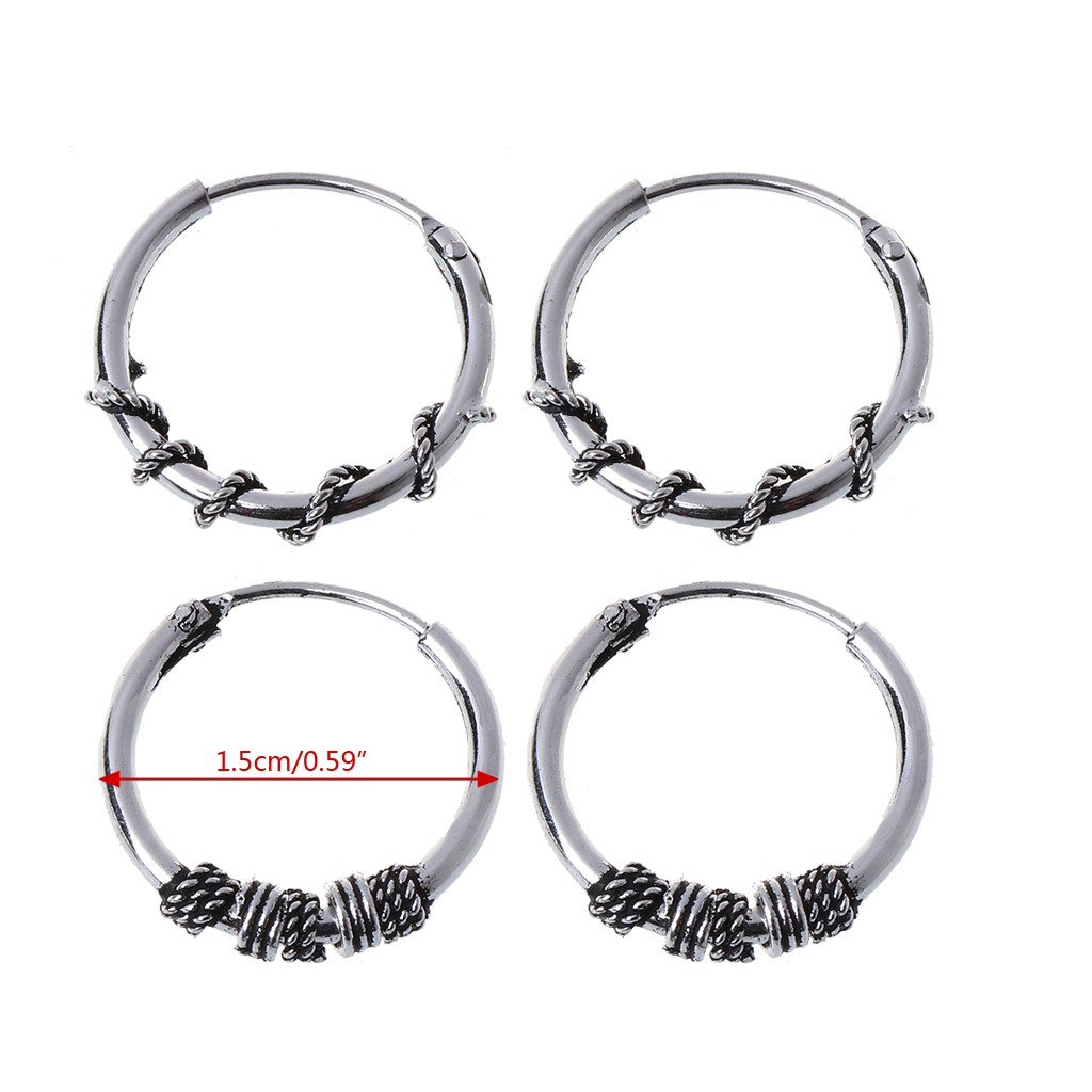 Hoa tai dạng vòng thời trang dành cho nữ