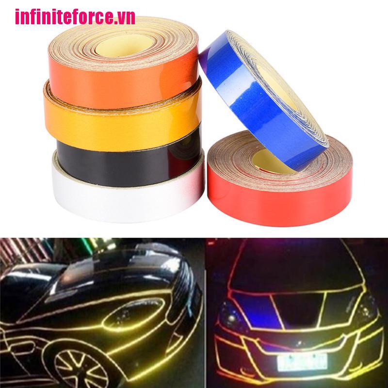 Cuộn Băng Keo Phản Quang Kích Thước 1cm X 5m Chuyên Dụng Cho Xe Hơi