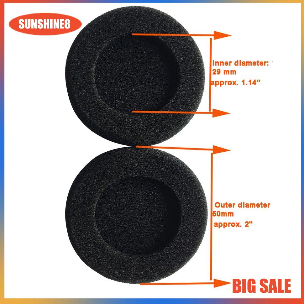 【SUN】6Pcs Ear Pads Ear Pads Soft Foam Cushion For Koss Para Porta Pro Pp Px100
