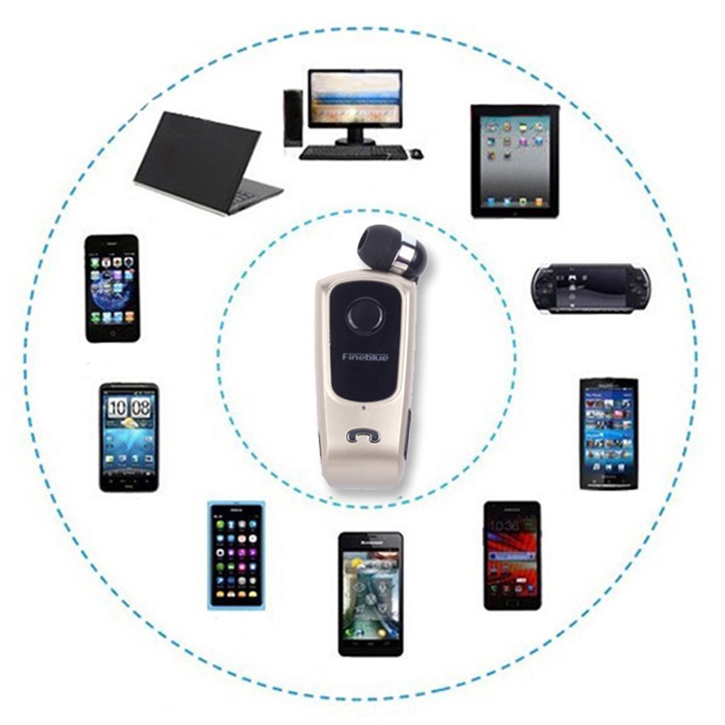 Tai nghe Bluetooth kẹp cổ áo F920 phong cách doanh nhân