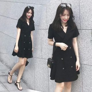 VÁY BASIC CỔ VEST