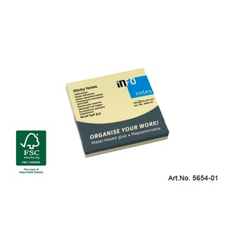Giấy ghi chú - giấy note Info Note cỡ 3x3
