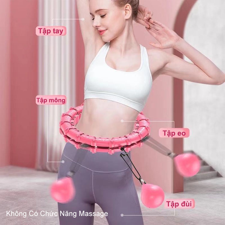 Vòng Lắc Eo Thông Minh Có Thể Tháo Rời Tiện Dụng Hula Hoop