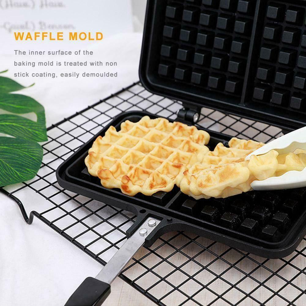 Chảo Làm Bánh Waffle Chống Dính Tiện Dụng Cho Nhà Bếp