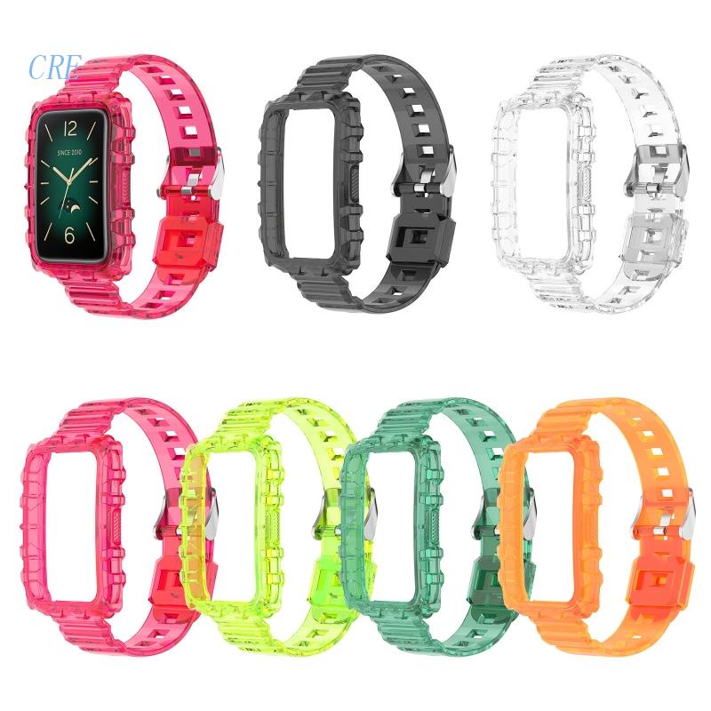 Dây Đeo Thay Thế Cho Đồng Hồ Thông Minh Xiaomi Mi Band 7 Pro + Ốp Mềm Chống Mồ Hôi
