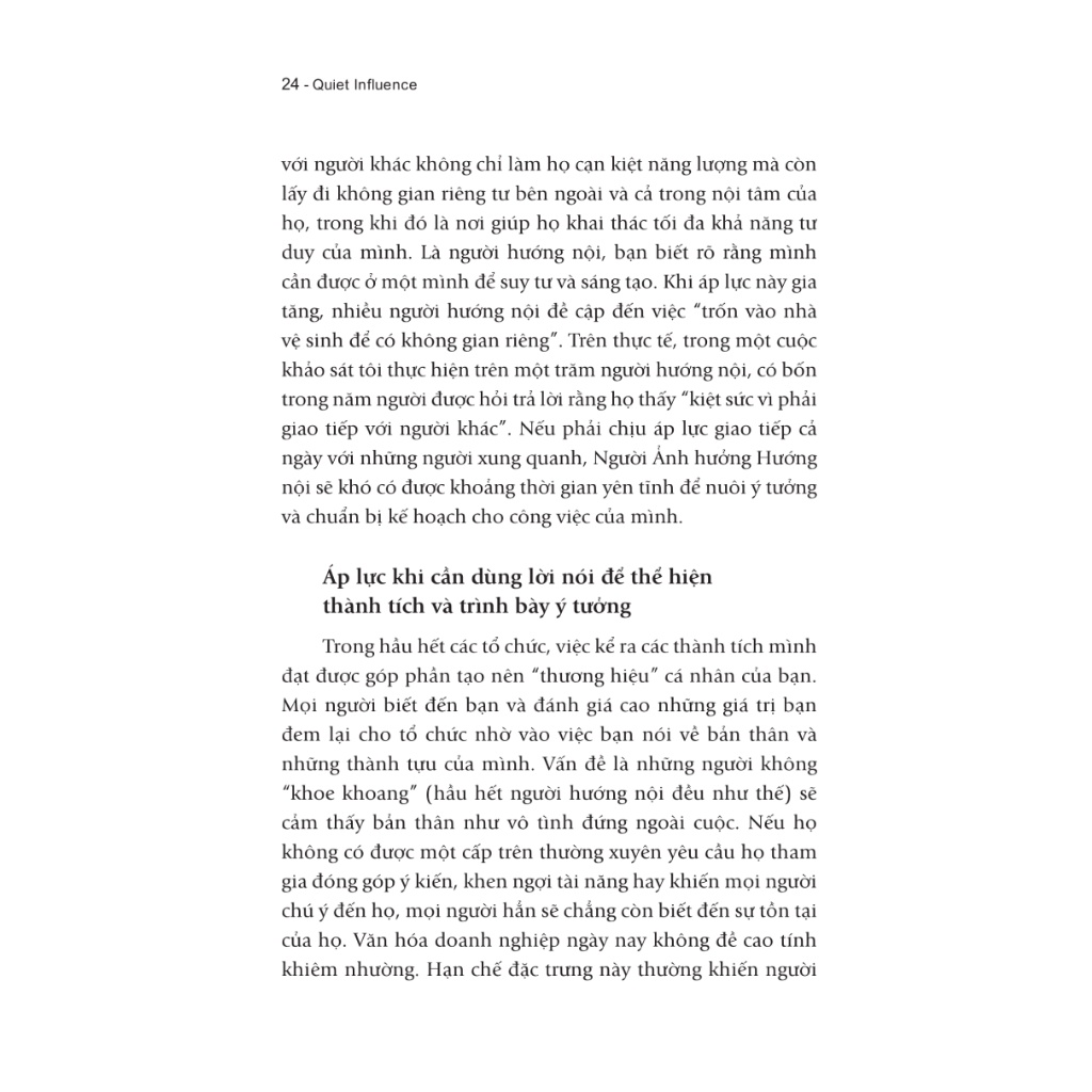 Sách - Sức Mạnh Của Sự Trầm Lắng - The Introvert's Guide To Making A Difference - FN