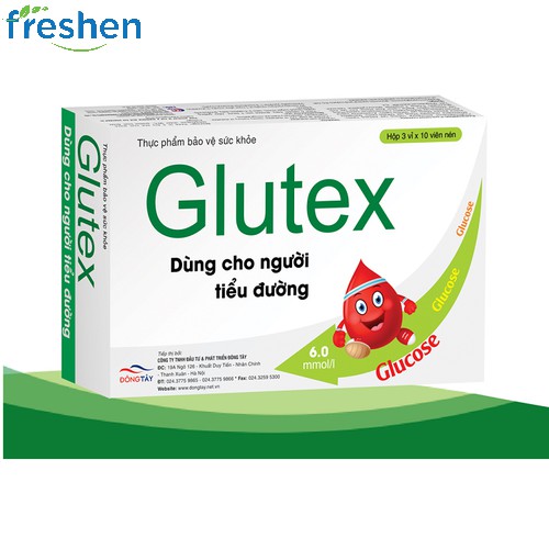 Glutex - Hỗ trợ ổn định đường huyết, giảm tiểu đường