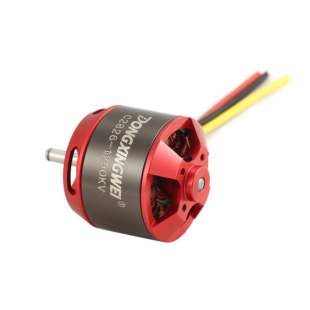 【điều khiển từ xa8/5】DXW C2826 1290KV 2-4S Outrunner Brushless Motor for RC Fixed Wing Airplane