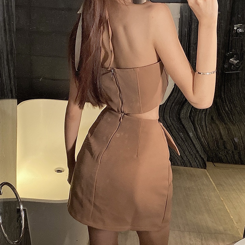 Áo yếm / Chân váy ngắn / Set thời trang dành cho nữ