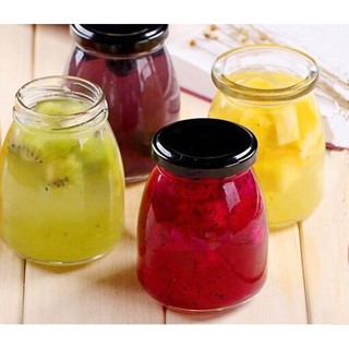 Combo 10 Hũ thuỷ tinh yaout nắp thiếc
