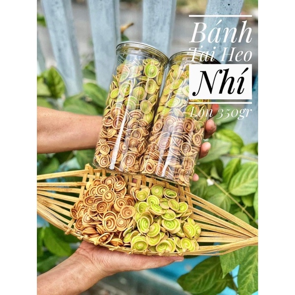 Bánh tai heo nhí mix 2 vị hũ 330gram