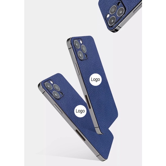 Dán da LƯNG VIỀN xanh than IPhone 15promax 14promax 13promax 12promax 11promax XSMAX X XS 7 8 PLUS 6 5