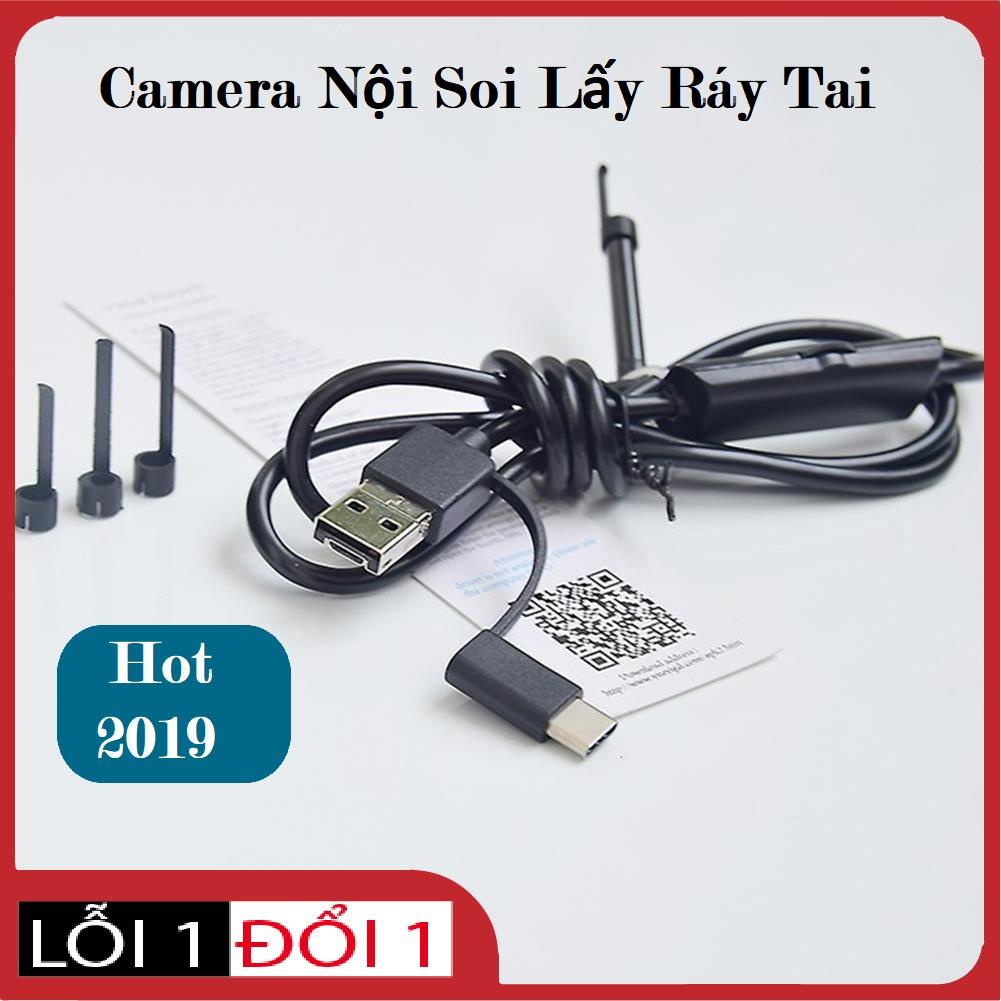 Camera Nội Soi  Siêu Nhỏ  Xem trực tiếp trên máy tính, điện thoại, dùng mọi nơi, an oàn không đau đớn. Bảo hành uy tín