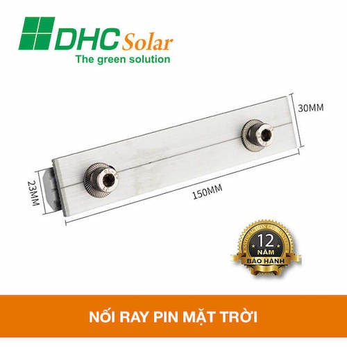 Thanh nối RAIL nhôm pin mặt trời tiêu chuẩn R52mm