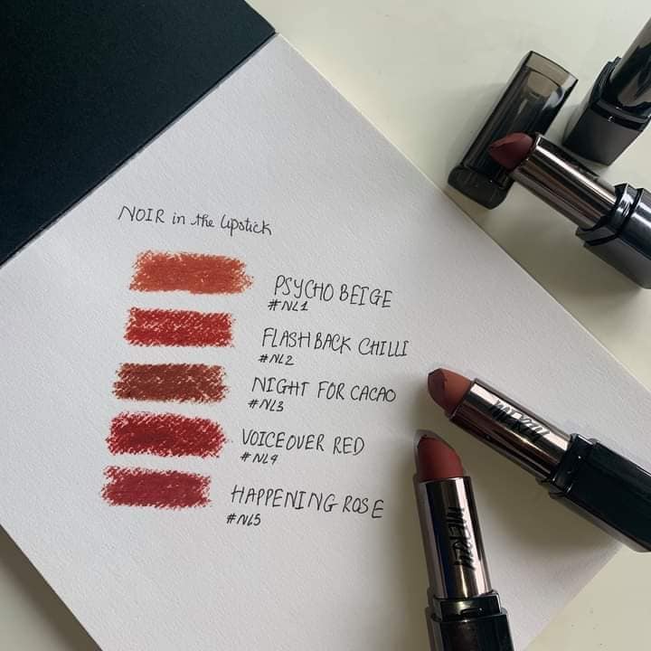 Son Thỏi Merzy Noir In The Lipstick