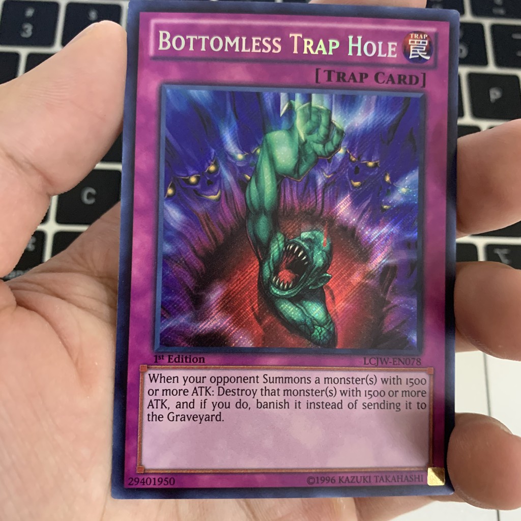 [EN][Thẻ Bài Yugioh Chính Hãng] Bottomless Trap Hole