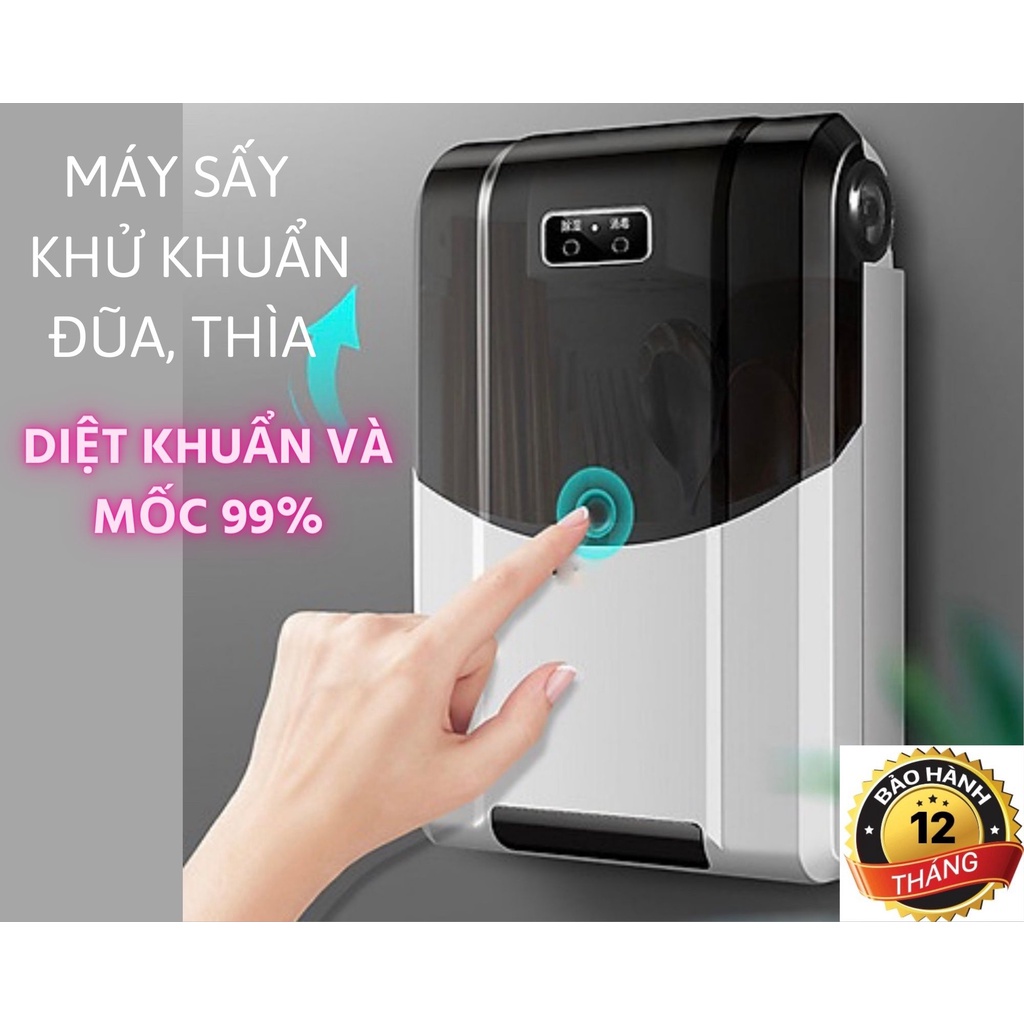 Máy Sấy Đũa Thìa Tiệt Trùng Tia UV-BẢO HÀNH 12 THÁNG