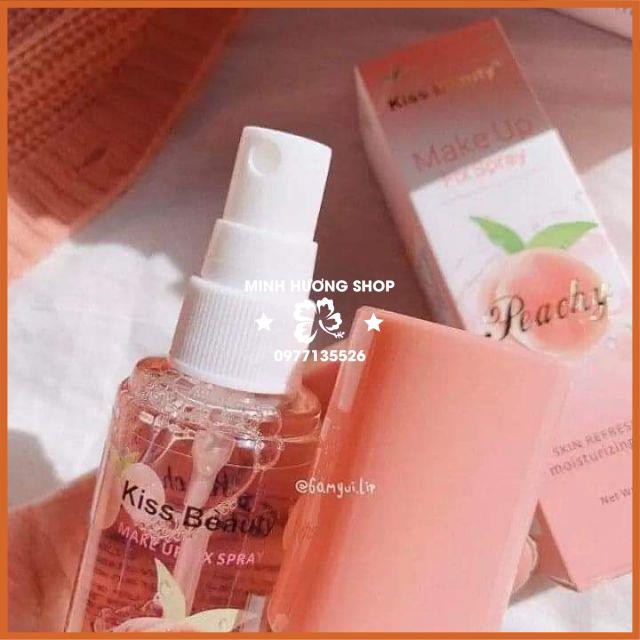 Xịt khoáng Kiss Beauty cấp ẩm , giữ nền , mùi dịu nhẹ , ko kích ứng da | BigBuy360 - bigbuy360.vn