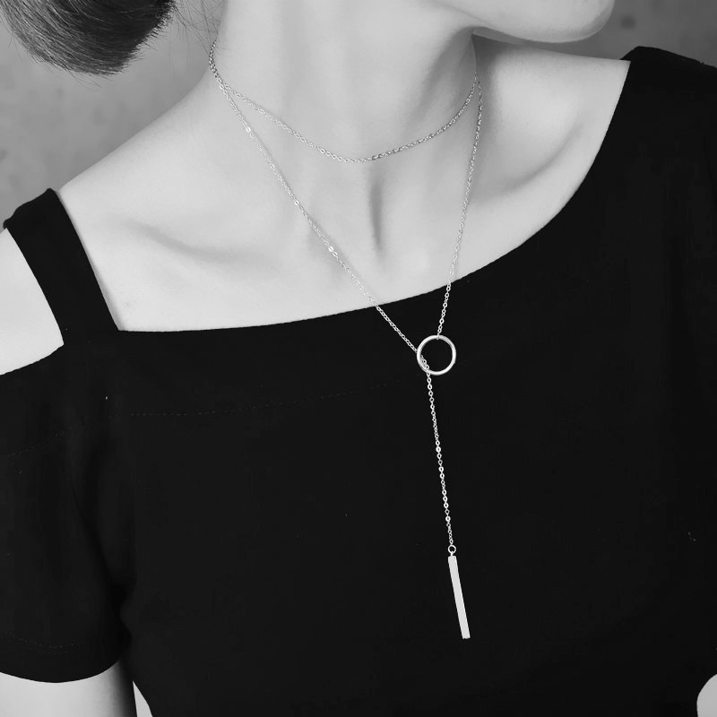 Vòng Cổ Kiểu Dài Thiết Kế Đơn Giản Thời Trang Xuân Hè