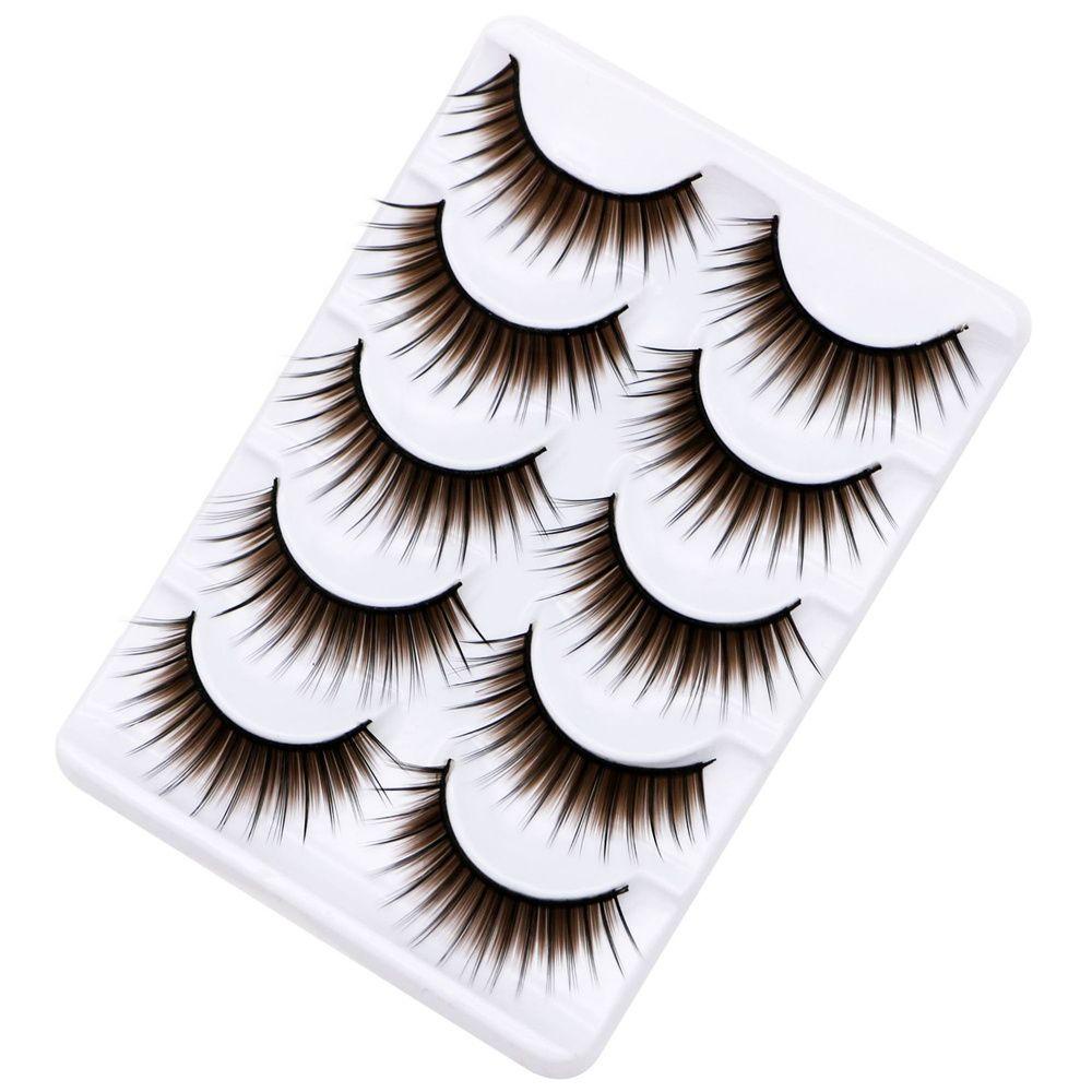 Lông Mi Giả Mỏng Nhiều Màu Trang Điểm Sân Khấu Nghệ Thuật