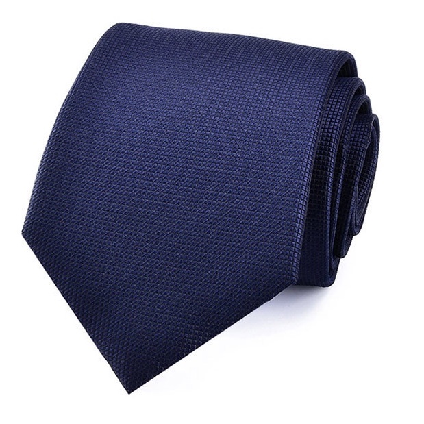Bộ 3 món Cà vạt màu xanh 8cm, Khăn cài túi áo vest, Măng-set cài tay, Cravat công sở, Calavat chú rể CBC-8015