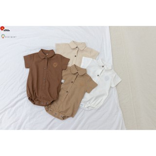 Bodysuit linen cổ đức basic cho bé từ 5 đến 13kg