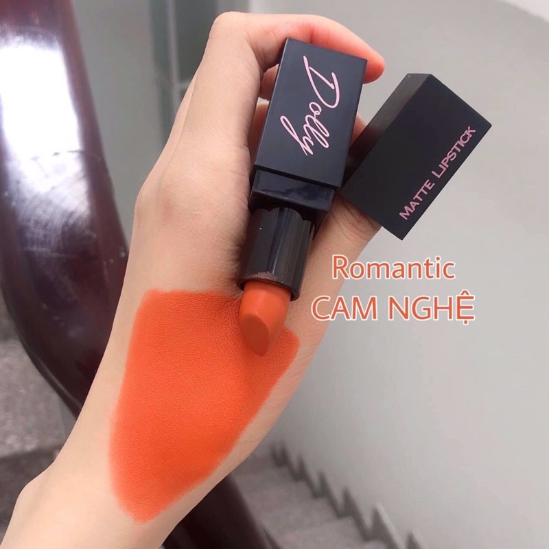Son sáp lì Dolly ( Màu cam nghệ)