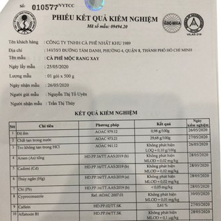 [GIÁ GỐC] 500gr Cà phê Robusta Rang Mộc HẠT/BỘT - Cà phê hạt rang xay dành cho pha phin pha máy